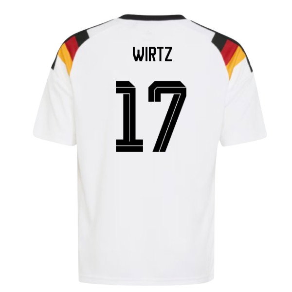 2026-2027 Germany Home Fan Jersey (Kids) (Wirtz 17)-SoccerKits Hub | Buy Soccer Jerseys Online